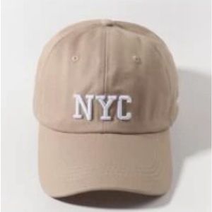 Beige nyc hat